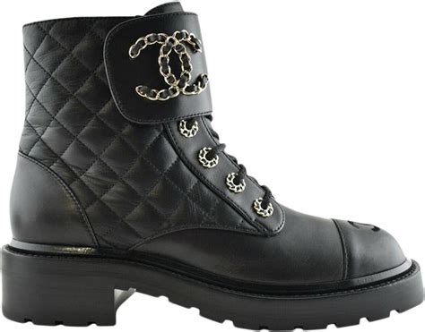 chanel beauty boots|chanel combat boots 2023.